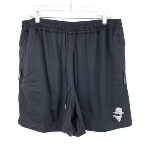 Culprit Shorts Men's Size 2XL Basketball Mesh Black NEW